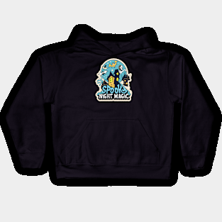 Spooky night magic Kids Hoodie